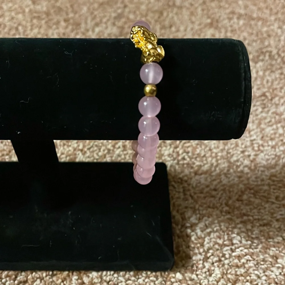 Pink Stretch Bracelet